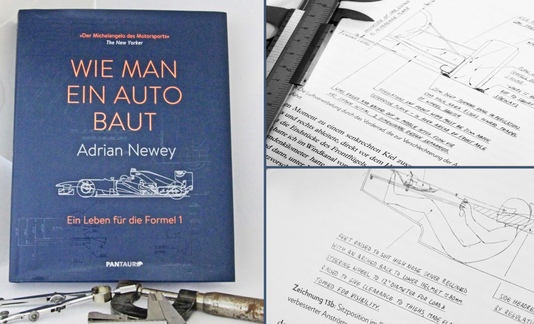 Adrian Newey, Wie man ein Auto baut, ein Leben für die Formel 1